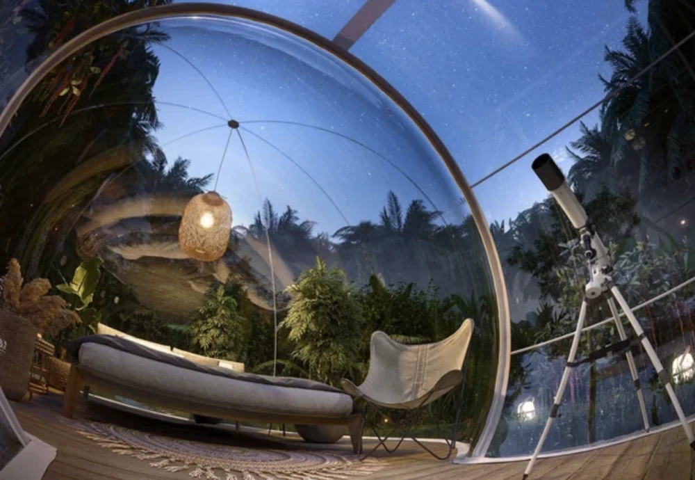 camping bubble tent clear inflatable